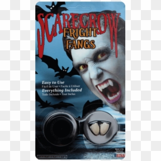Scarecrow Vampire Classic Fangs - Vampire Teeth Clipart