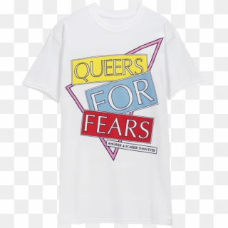 Queers For Fears T-shirt - Active Shirt Clipart