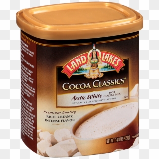 Land O Lakes® Canister Hot Cocoa Mix, Arctic White, Clipart