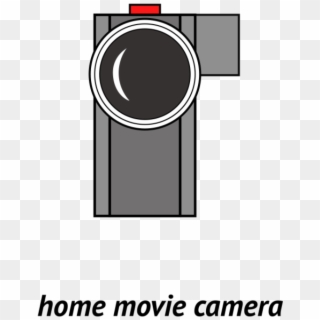 Movie Camera - « - Circle Clipart