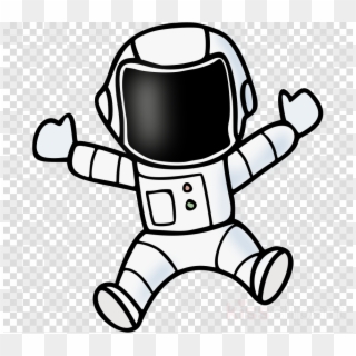 Download Spaceman Clipart Astronaut Clip Art Astronaut - Draw A Space Man - Png Download