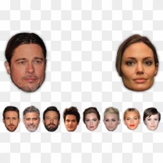 Celebrity Face Png - Science Of Beauty Clipart