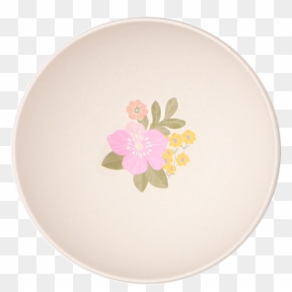 Flowers Small Bowl - Plate Clipart