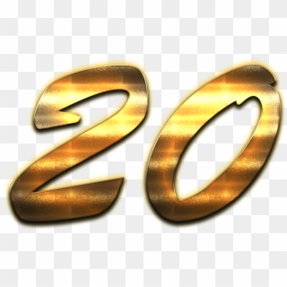 Gold Number 20 Png Clipart