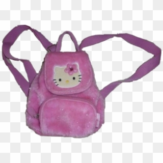#moodboard #nichememe #polyvore #png #bag #pink #hellokitty - Vintage Hello Kitty Backpack Pink Clipart