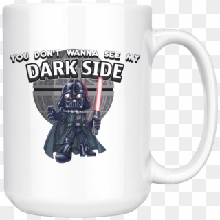 Star Wars Darth Vader You Donot Wanna See My Dark Side - Beer Stein Clipart