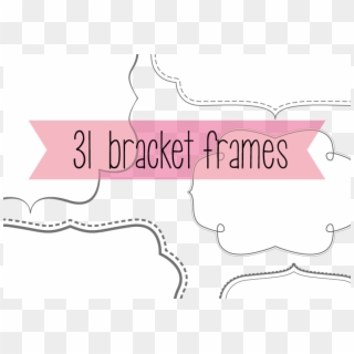 Bracket Frames {set 1} Clipart
