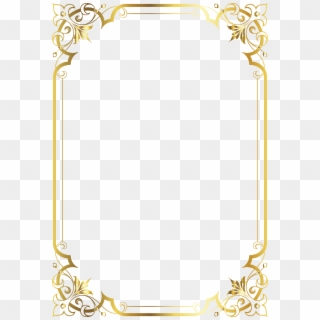 Borders And Frames - Transparent Transparent Background Border Png Clipart