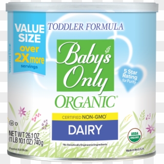 Baby's Only Organic® Dairy - Packaging And Labeling Clipart