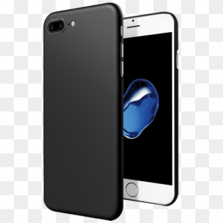 Dailyobjects Air Thin Black Case For Iphone 8 Plus - Iphone Clipart