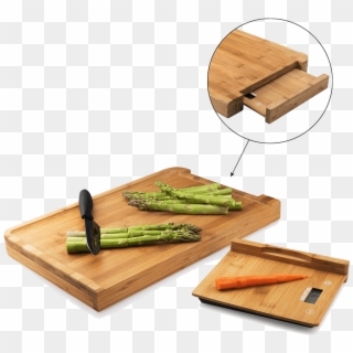 Cutting Board With Scale Clipart