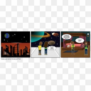 Trip To The Moon - Comics Clipart