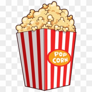 #sticker #popcorn #movie #snack 😛😍 #freetoedit - Popcorn Clip Art - Png Download