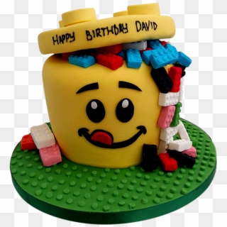 Lego Cake Png - Lego Birthday Cake David Clipart