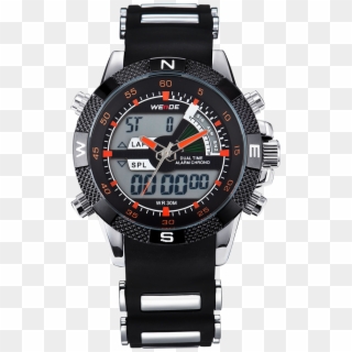 Weide Men Sports Watches Analog Digital Dual Time Lcd - Caliber 16 Tag Heuer Clipart
