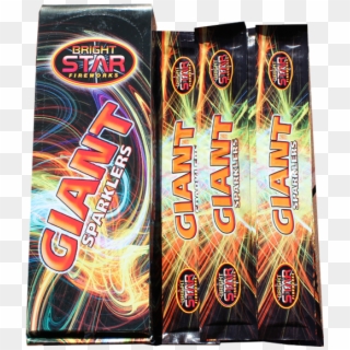 Giant Sparklers - Graphic Design Clipart