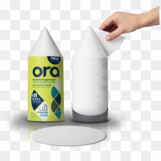 Ora Round Paper Towels - Ora Paper Towels Clipart