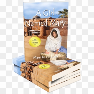 A Girl Named Mary 3d Book Stack - Flyer Clipart
