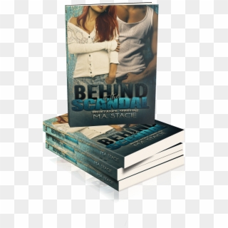 Behind The Scandal 3d Bookstack - Book Clipart