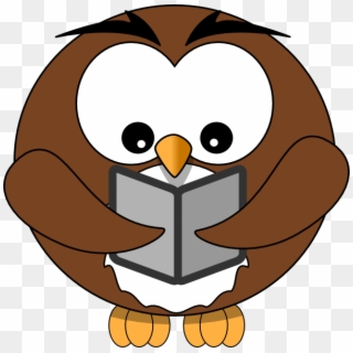 Reading Owl Clip Art , Png Download - Reading Owl Clip Art Transparent Png