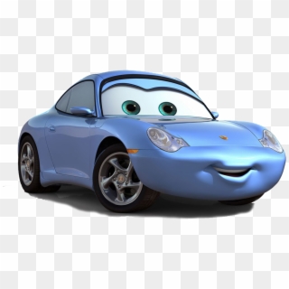 Doc Hudson Mcqueen Lightning Carrera Cars Sally Clipart - Cars 2 Characters Png Transparent Png