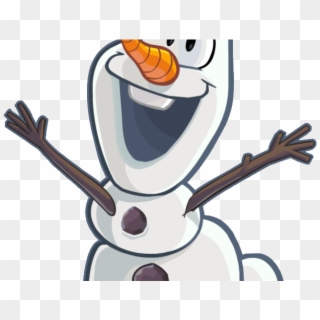 Santa Hat Clipart Snow Man - Olaf - Png Download