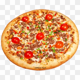 Pizza, Sicilian Pizza, Italian Cuisine, Cuisine, Fast - Pizza Hut Margherita Pizza Personal Clipart