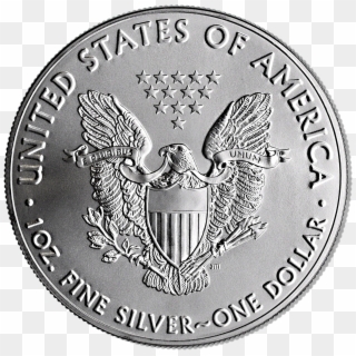 American Silver Eagle , Png Download - Emblem Clipart
