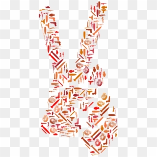 Fingers Hand Peace Sign Symbol Png Image Clipart