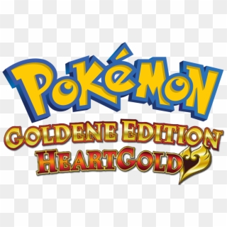 Logo Pokemon Goldene Edition Heartgold Png - Pokemon Clipart