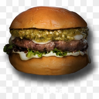 Grilled Beef, Roasted Green Chile, Provolone Cheese - Bk Burger Shots Clipart