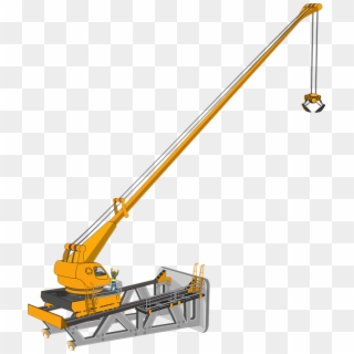 Crane Png High-quality Image - Crane Construction Machine Clipart
