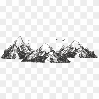 Tree Drawing Mountain - Chinese Mountains Png Clipart