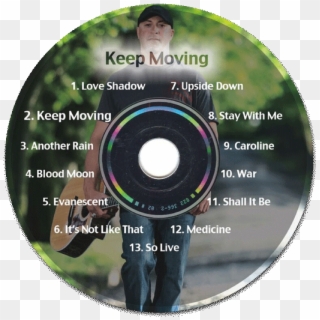 Chris Timbers Keep Moving Album Cover - Cd Clipart
