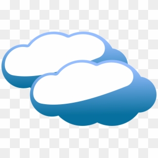 Cloud Shadow Weather Icon Png Image - Nubes Con Sombra Clipart