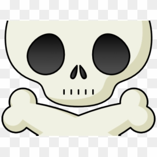 Skeleton Clipart Nose - Skull And Crossbones - Png Download