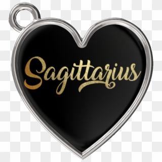 Sagittarius Zodiac Heart Charm Bracelet - Heart Clipart