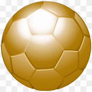 Football Trophy Clipart 18, - Gold Soccer Ball Png Transparent Png
