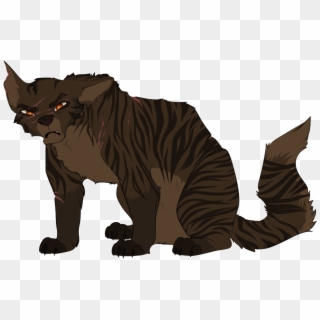 Cat With Broad Shoulders , Png Download - Warriors Cats By Pure Spirit Flower Clipart