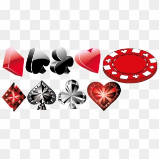 Poker Png Image Card Games, Poker, Clip Art, Illustrations, - Dibujos De Fichas De Poker Transparent Png