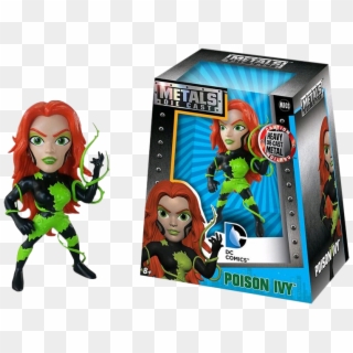 Poison Ivy Comic 4" Metals Die-cast Action Figure - Metal Die Cast Harley Quinn Dc Clipart