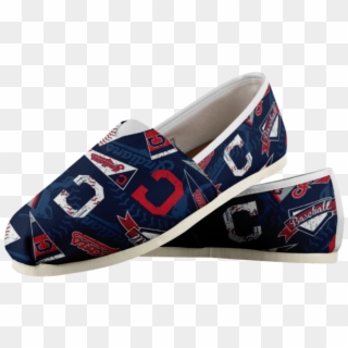 Official Cleveland Indians Women's Shoes - Slip-on Shoe Clipart