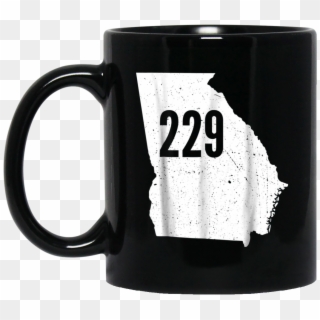 229 Georgia Area Code Outline State Southern Pride - Decal Clipart