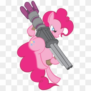 Pinkie Pie With A Gun Clipart