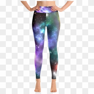 Galaxy High Waist Yoga Pants Leggings Pastel Goth Nu - Leggings Clipart