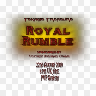 Report Rss Tekagis Treasure Royal Rumble - Poster Clipart