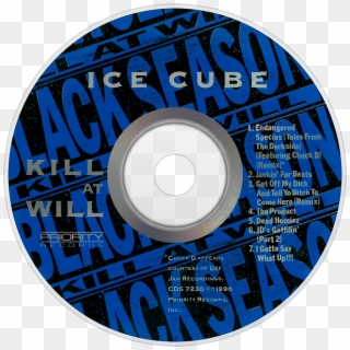 Ice Cube Kill At Will Cd Disc Image - Cd Clipart