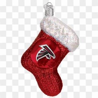 Atlanta Falcons Stocking Ornament - Ole Miss Christmas Clipart
