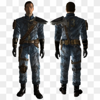 8 - Fallout New Vegas Armored Vault Suit Clipart