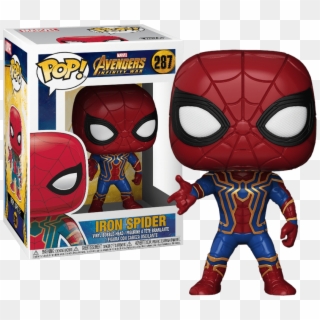 Avengers Infinity War - Spider Man Funko Pop Infinity War Clipart